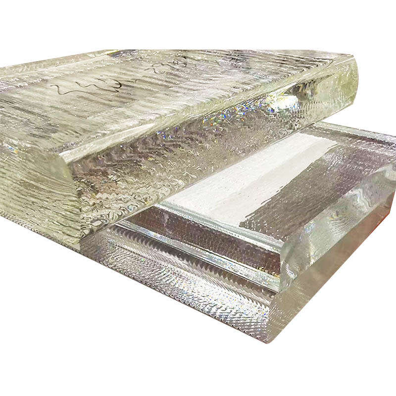 Crystal Glass Large Plate